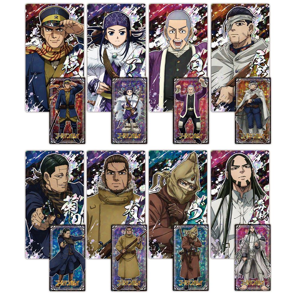  【新品/公式】ゴールデンカムイ プリズムビジュアルコレクション vol.2【BOX／8個入り】 公式グッズ colleize その他