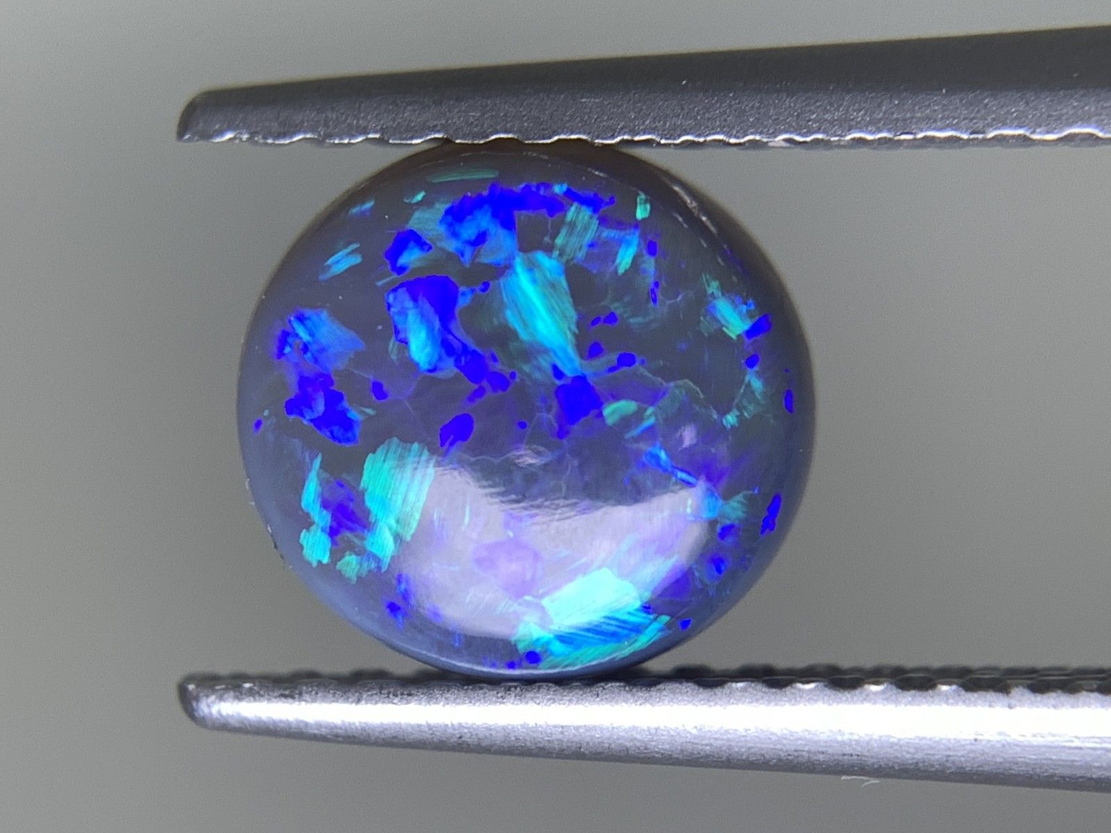 特価◇2.00ct 天然 オパール ルース ファセット 透明 クッション オパール 2.435ct 宝石ソーティング付き