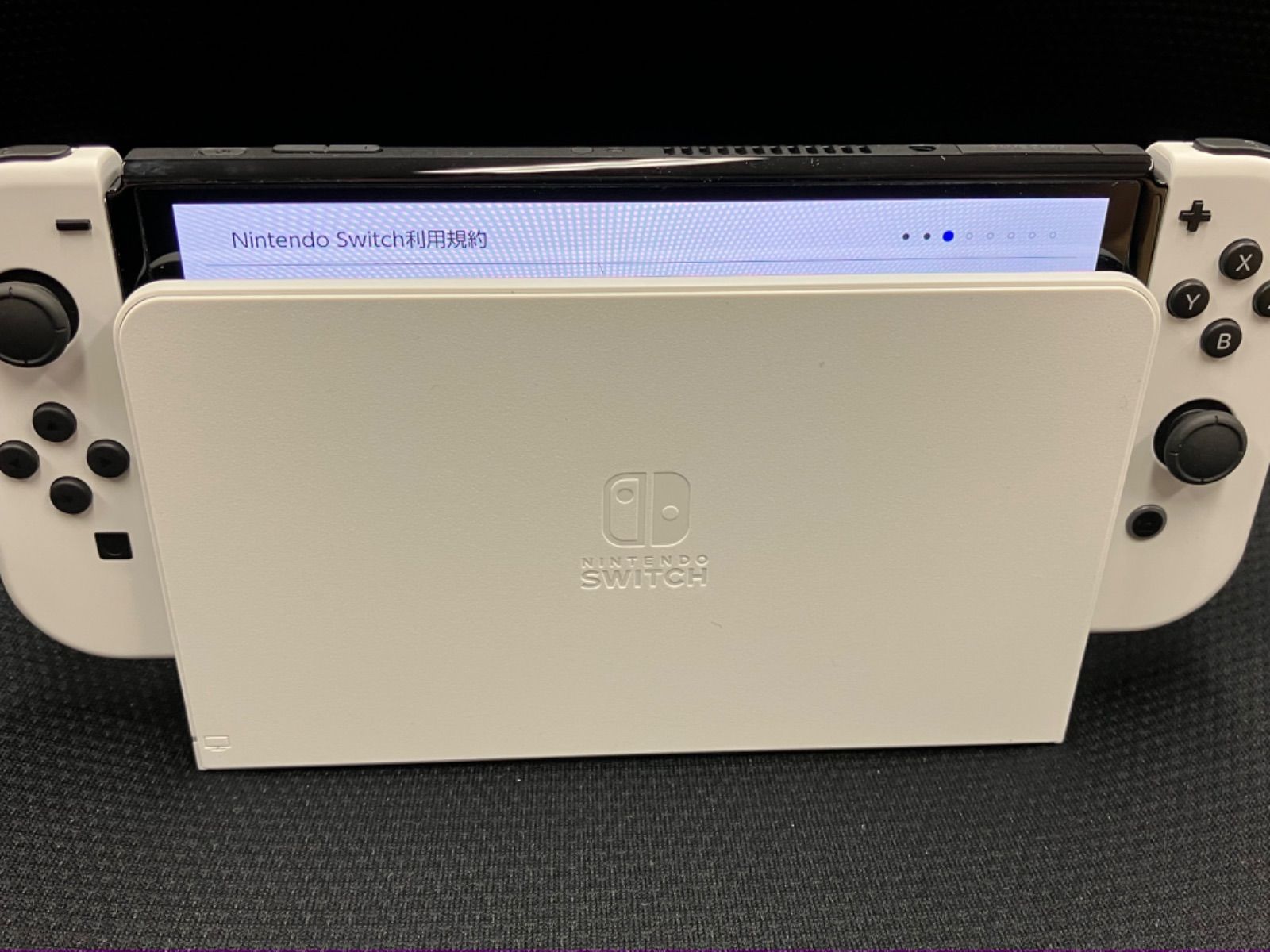 美品・箱なし】Nintendo Switch 有機ELモデル／ホワイト／動作確認済み／付属品完備／ 美品　Nintendo Switch 有機ELモデル ホワイト 本体