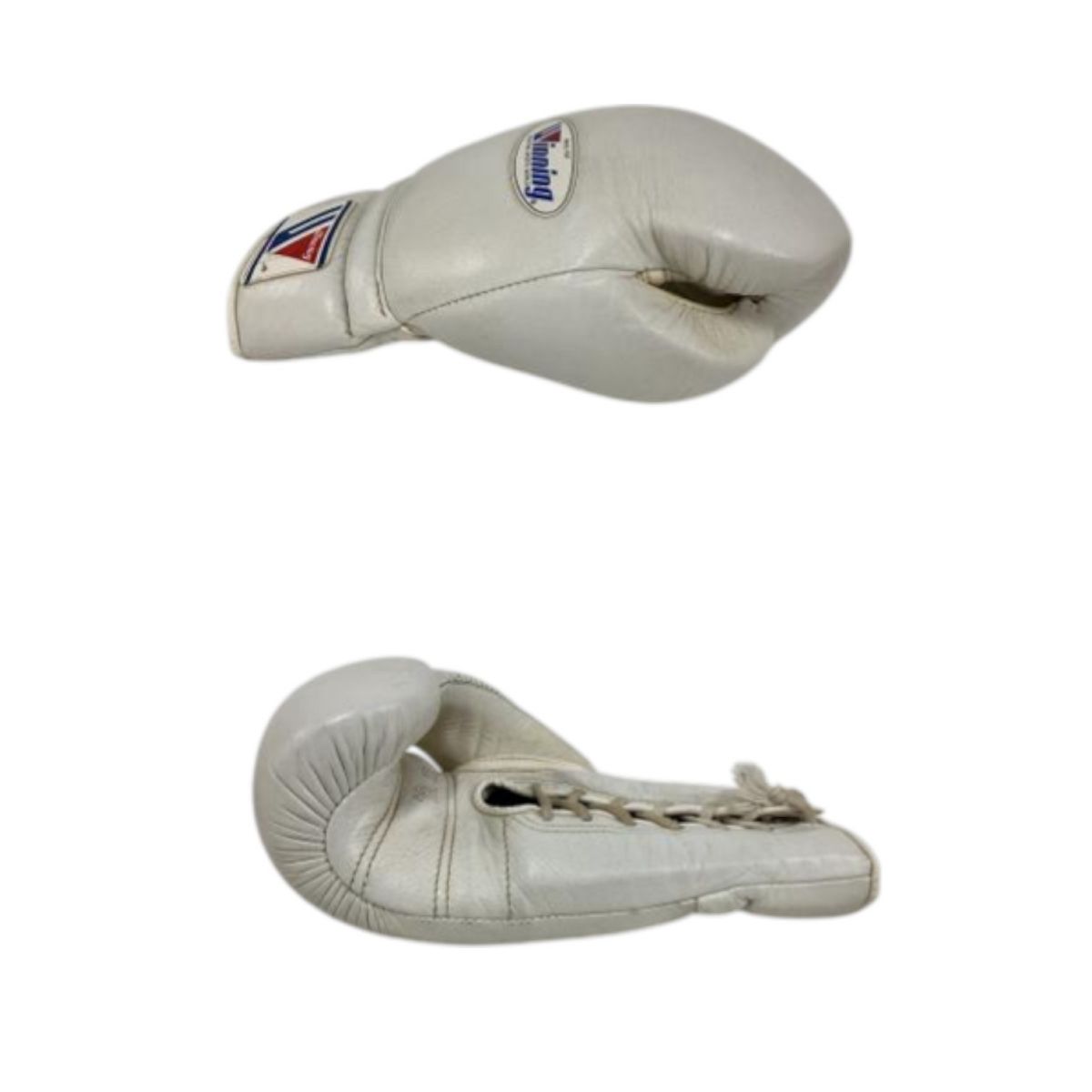 Winningウイニング ボクシンググローブ10oz紐式 白 MS-300 Winningウイニング ボクシンググローブ10oz紐式 白 MS-300 Winning