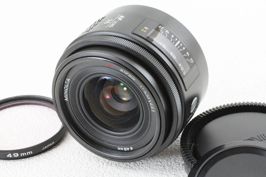 ミノルタ/ソニー MINOLTA AF 28mm F2.8 単焦点レンズ MINOLTA AF 28mm