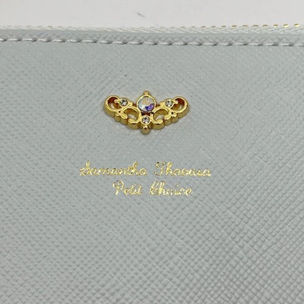 ◇◇Samantha Thavasa サマンサタバサ パスケース カードケース スカイブルー メルカリShops