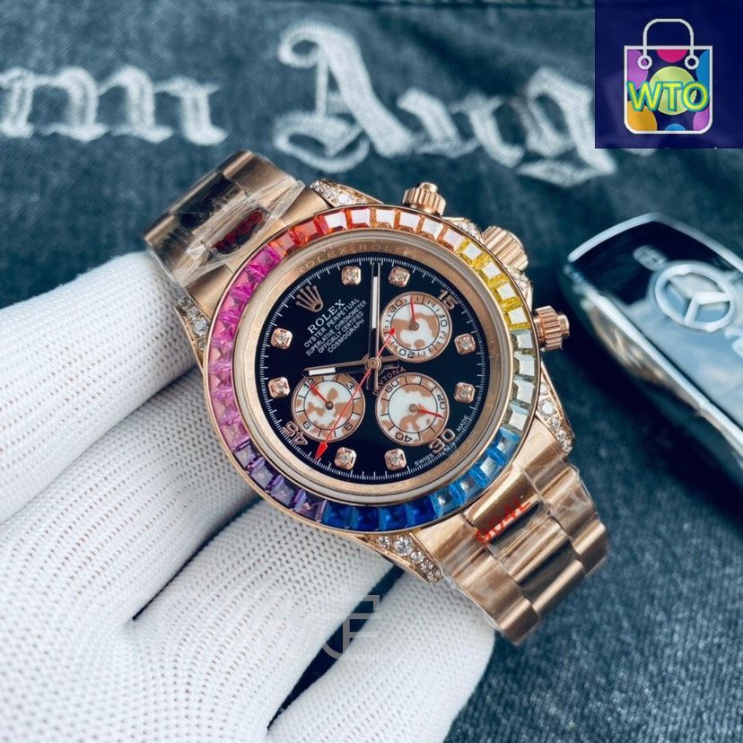 レインボー腕時計 楽天市場】rolex デイトナ レインボー（腕時計）の通販