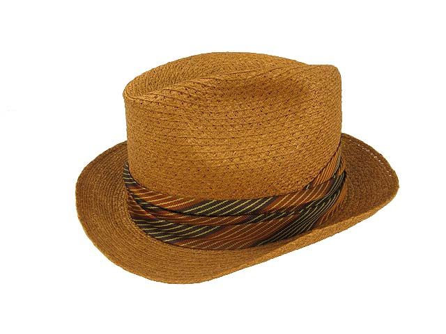 お気に入り ヴィンテージ VINTAGE 50s 60s Dobbs ドブス ストローハット 帽子