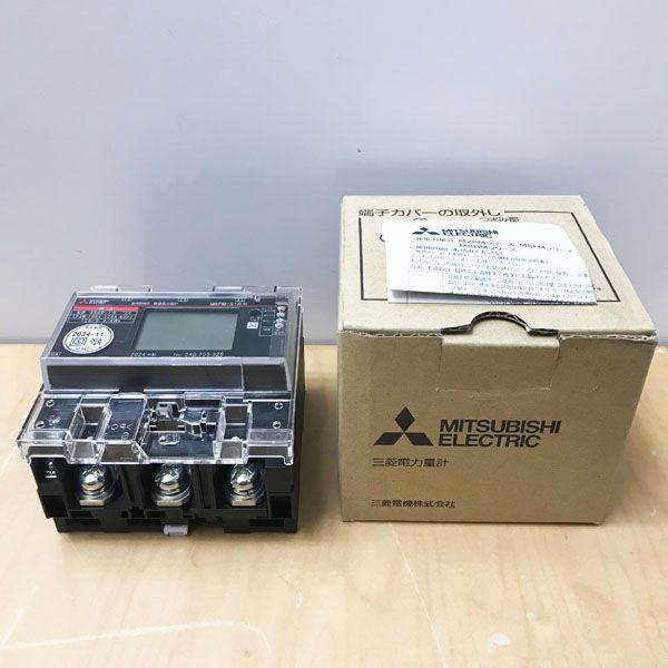 MITSUBISHI|三菱 M8FM-S1R 1P3W 100V 120A 60Hz 20 普通電力量計 屋内耐候形 ●101778