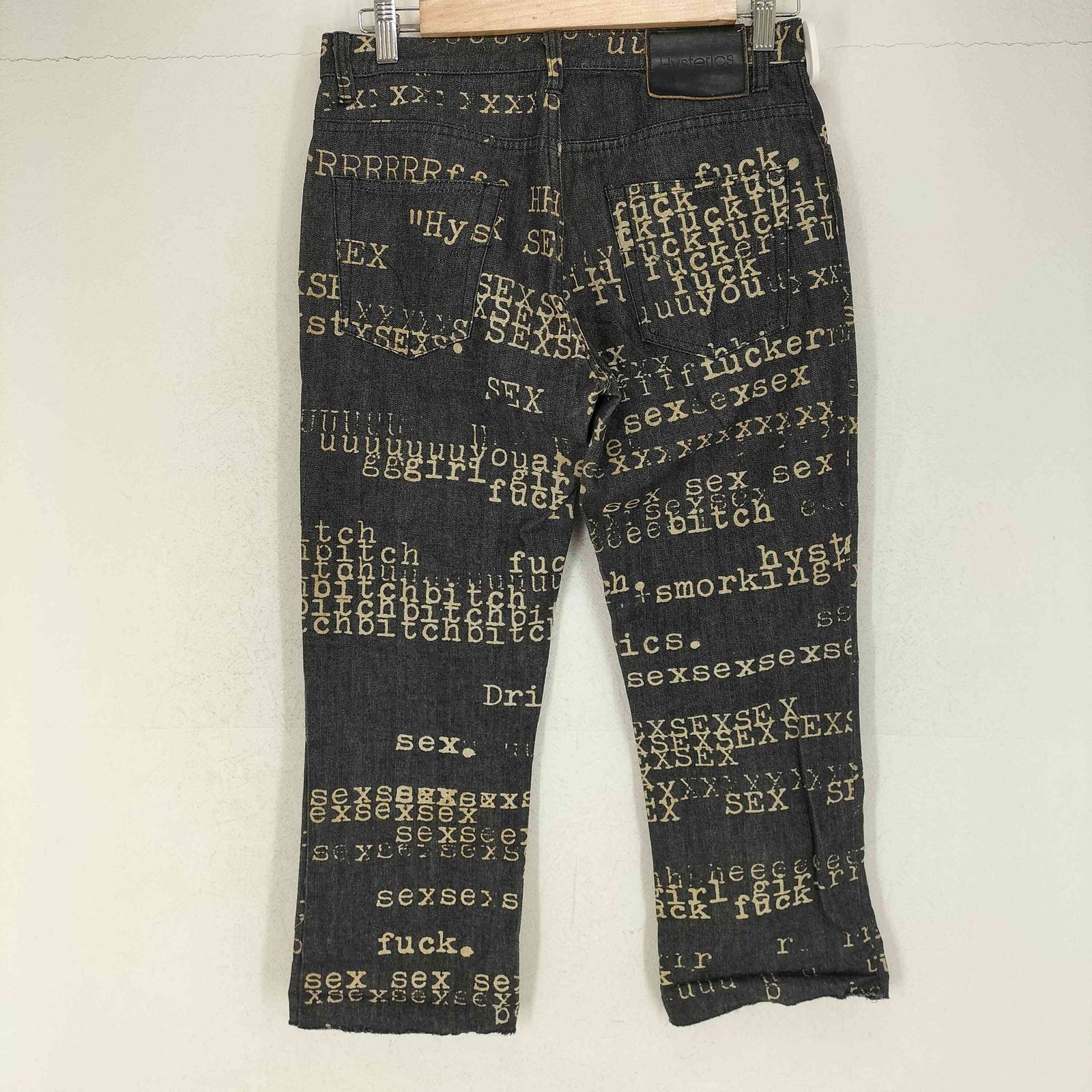 ヒステリックス HYSTERICS タイピング デニムパンツ Y2K メンズ
