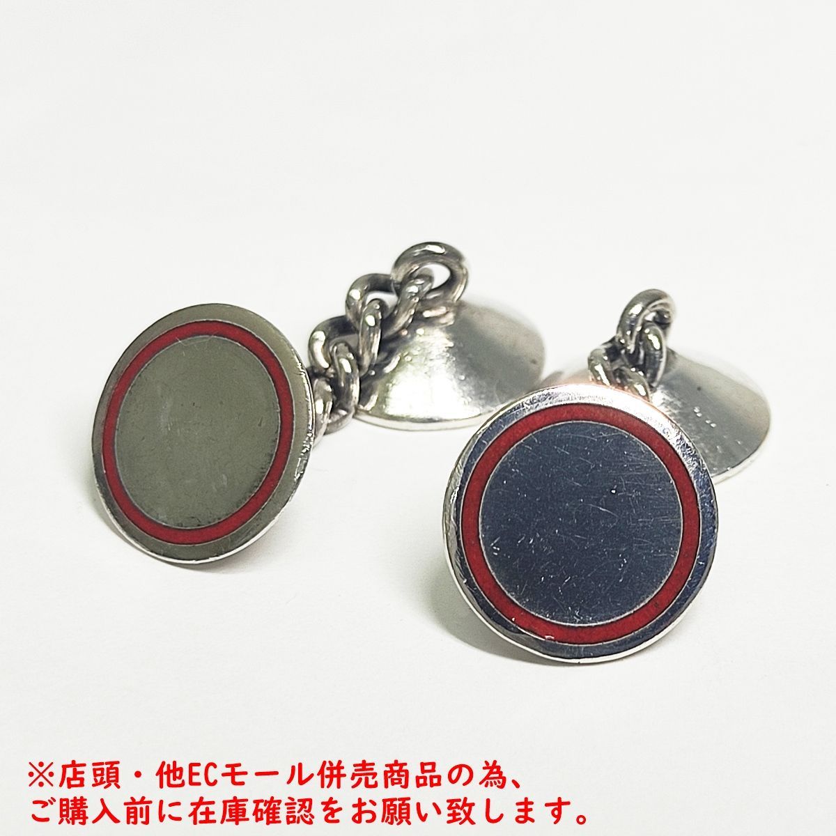 GUCCI カフリンクス カフス 併売商品※◇中古◇GUCCI【グッチ】カフスボタン Sv925 シルバー