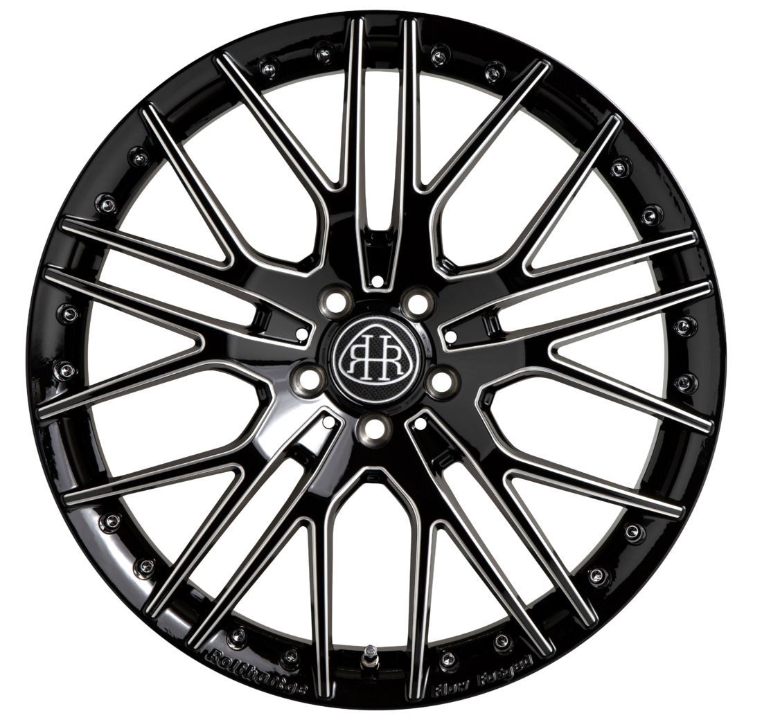16インチRolfhartge Rolfhartge（ロルフハルトゲ） X10RSF Black Milling オプション付き