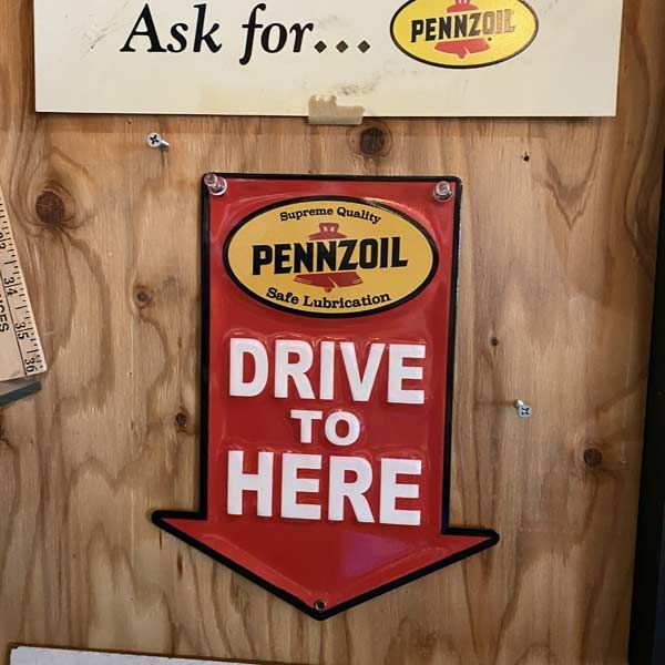 カルテックス 看板 当時物 昭和 レトロ インテリ 【CALTEX