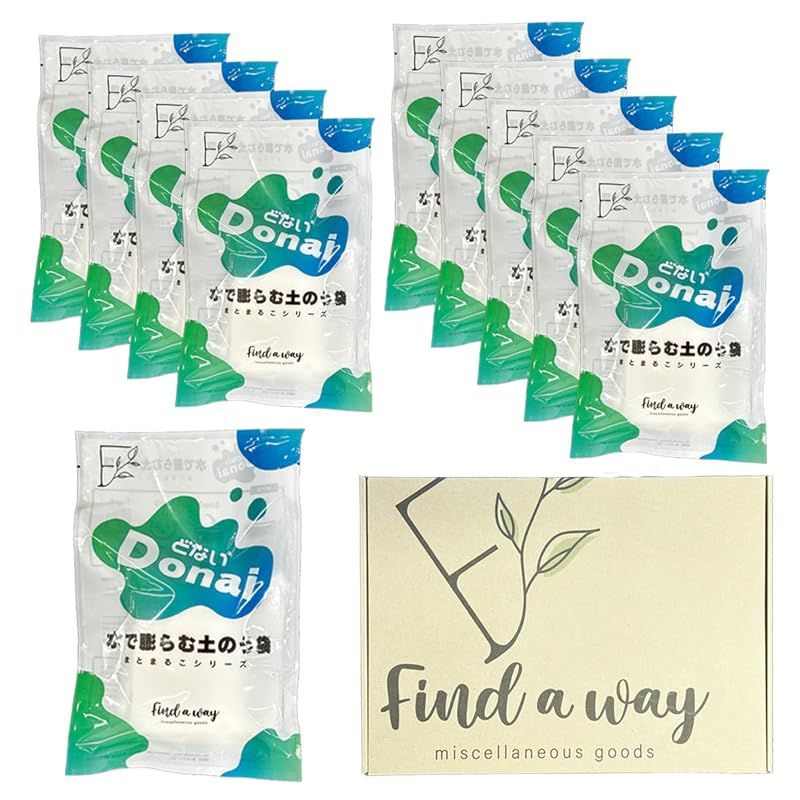 find a way miscellaneous goods 水で膨らむ吸水性土のう袋 Donai 吸水土嚢 吸水土のう 簡易土嚢袋 すいのう 吸水ポリマー 土砂不要 防災グッズ 緊急用 台風対策 豪雨対策 浸水対策 水害対策 止水 逆流防止 簡単設置 1