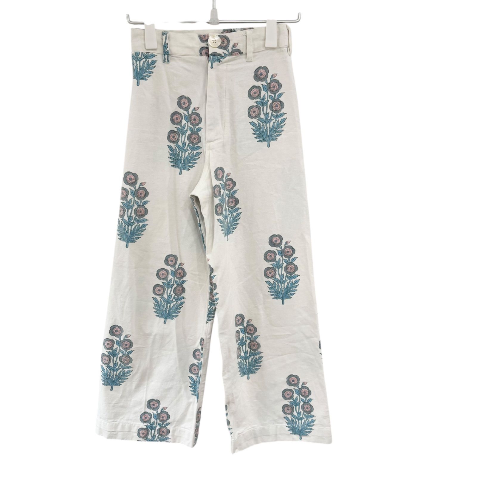 RE245 SZ Blockprints エスゼットブロックプリント Disco Pants poppy