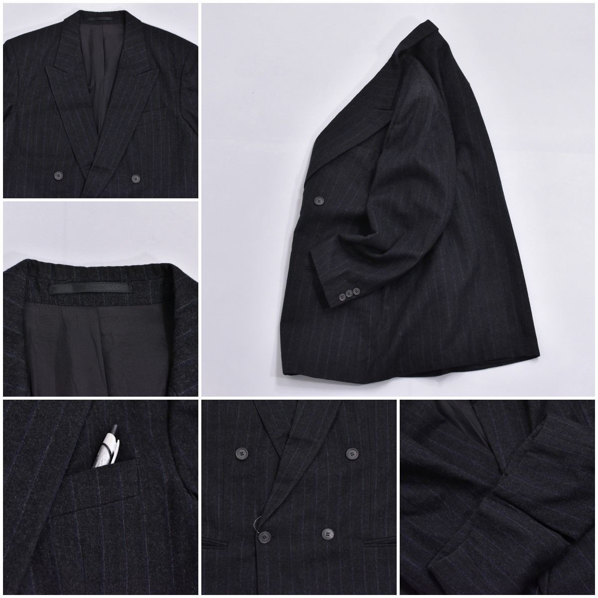 d*y様 希少HUGO BOSS ダブルブレスト ウールテーラードジャケット