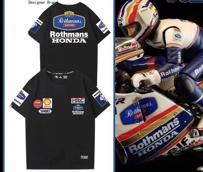 ☆アウトレット☆新品 L ロスマンズ Rothmans x honda HRC MotoGP T