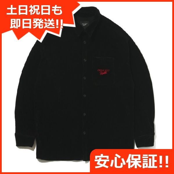 新品未使用 24-25 BSRABBIT JACKET DSXBS HEAVY CORDUROY COLLAR SHIRT BLACK XL 即日発送 土日祝発送 M111 新品未使用 24-25 BSRABBIT JACKET DSXBS HEAVY CORDUROY COLLAR