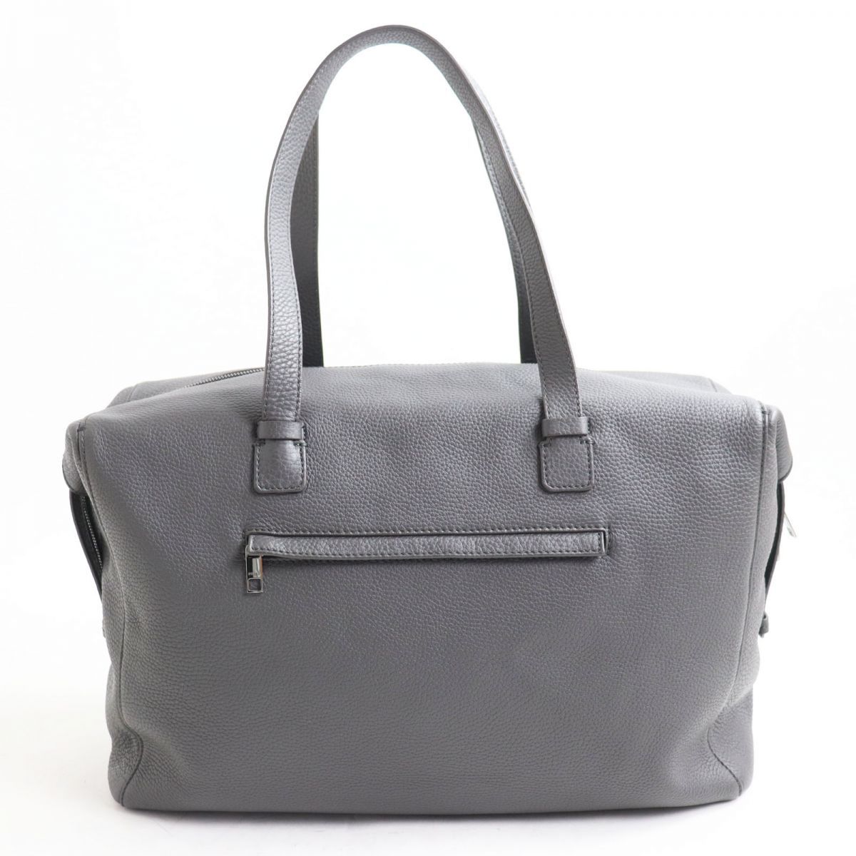 極美品○FURLA フルラ ICARO/イカロ レザーダッフルトートバッグ 