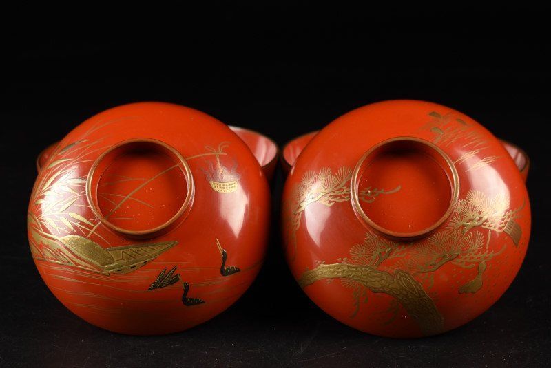 絵替蒔絵 吸物椀