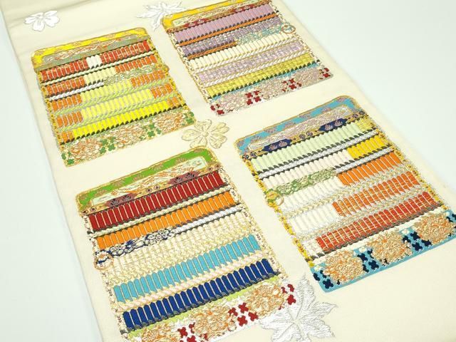 平和屋本店■最高級　龍村平蔵製　六通柄　本袋帯　唐織　威毛錦　金銀糸　逸品　CZAA3874s5 平和屋本店□最高級 龍村平蔵製 六通柄 本袋帯 唐織 威毛錦 金銀糸