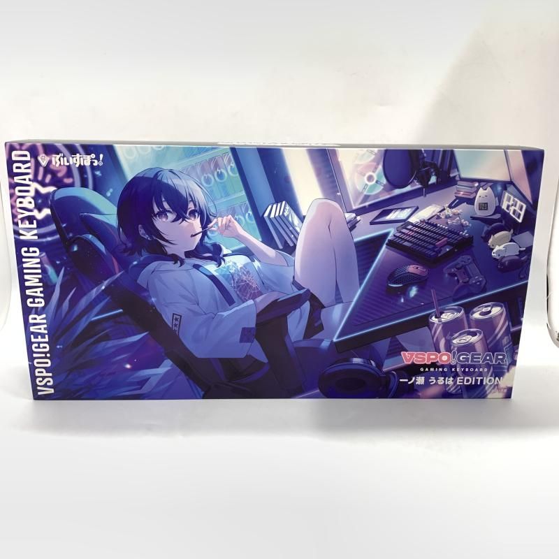中古】VSPO! GEAR ゲーミングキーボード 第一弾 一ノ瀬うるは Edition