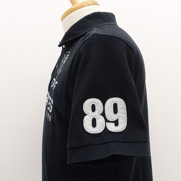 PEARLY GATES / パーリーゲイツ ◇ポロシャツ/ロゴ/ワッペン