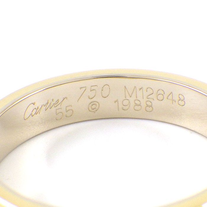 カルティエ ヴァンドームCartier K18ゴールド スリーカラーリング 55 Cartier - カルティエ リング ルイカルティエヴァンドーム