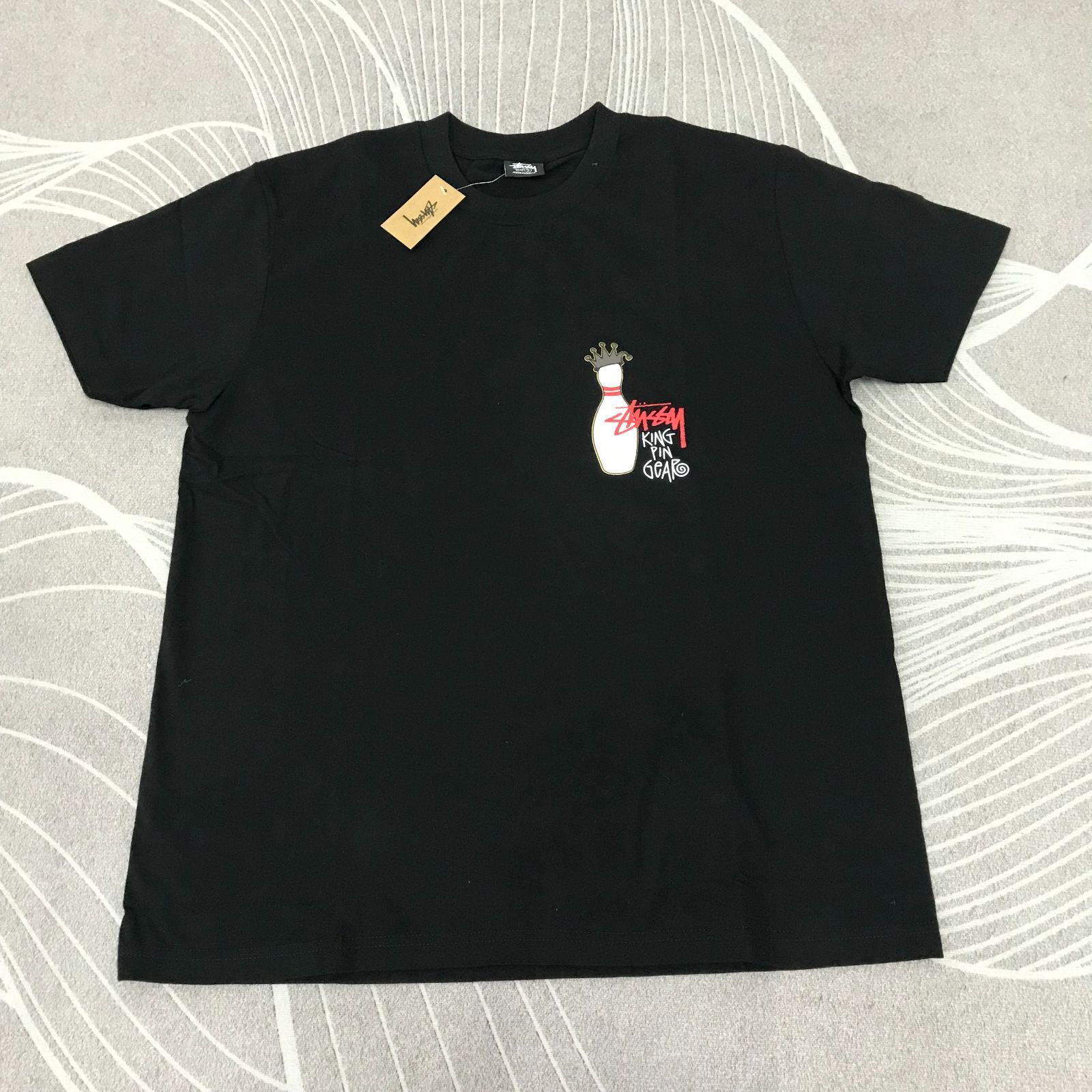Stussy Kingpin Pigment Dyed Tee T-SHIRT 半袖 Tシャツ / S