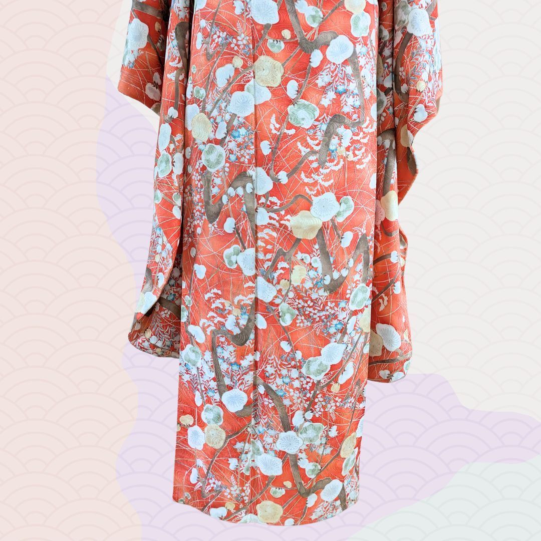 平和屋着物○豪華振袖 総絞り 立波舞花文 正絹 逸品 CAAX4558ut 平和屋