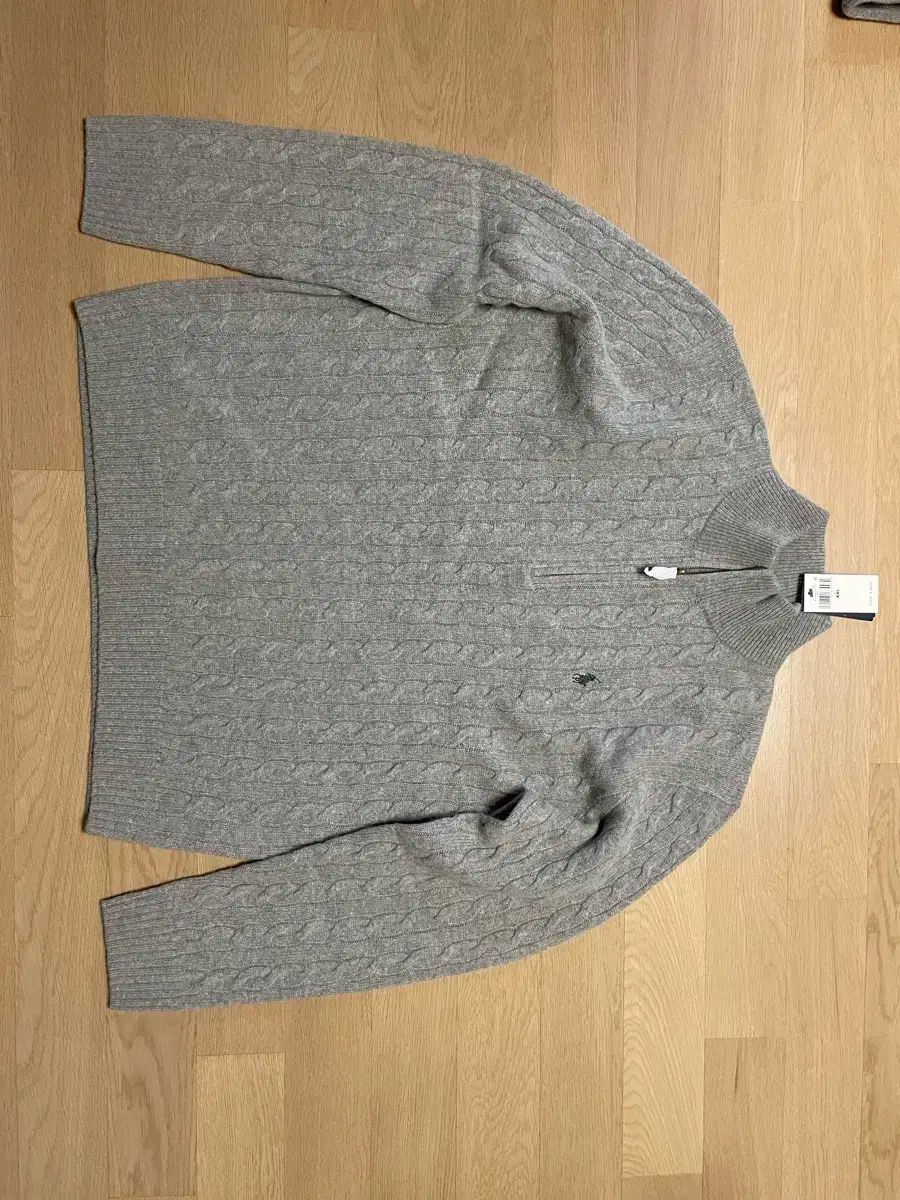 【雷市場（ポンジャン）商品韓国直送】 ポロ Ralph Lauren(ラルフローレン) ウール カシミア ハーフジップアップ ケーブル編み ニット セーター