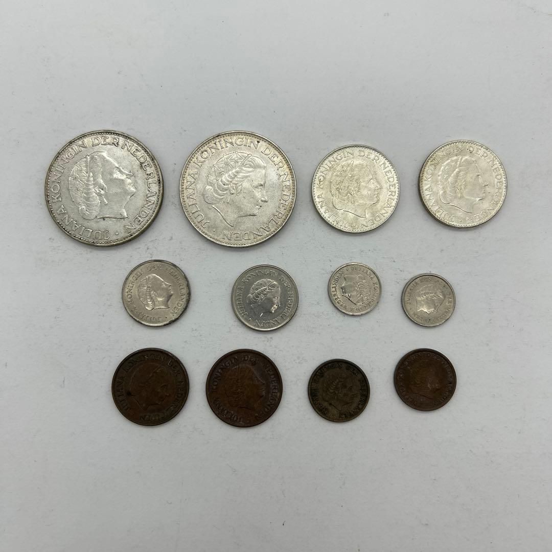 オランダ 旧貨幣 セット 1900年 その他 銀貨 CM128