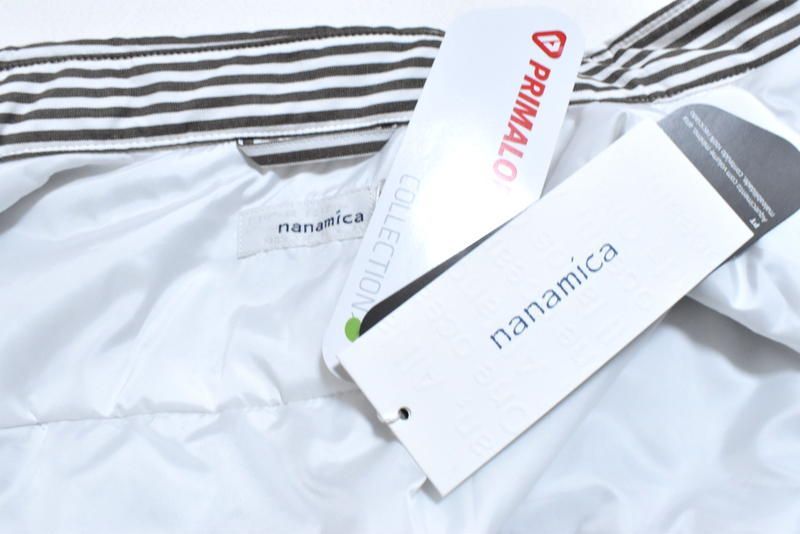 ○★新品 未使用 nanamica インサレーションストライプ シャツジャケット ○☆新品 未使用 nanamica インサレーションストライプ シャツ