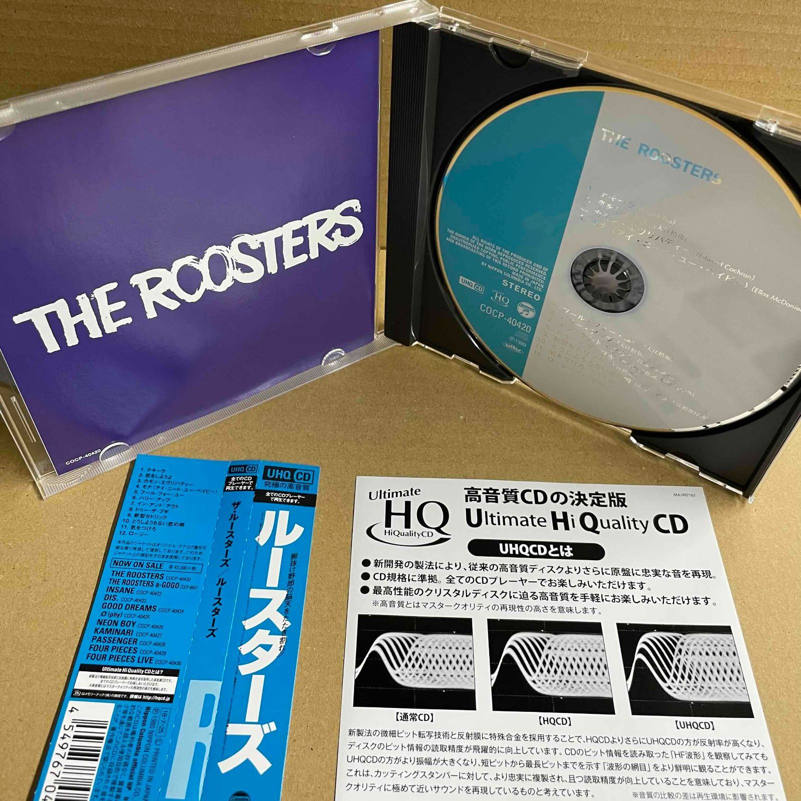 CD THE ROOSTERS ルースターズ　unreleased 帯付き ザ・ルースターズ/THE ROOSTERS UHQCD仕様 日本のロック 中古CD