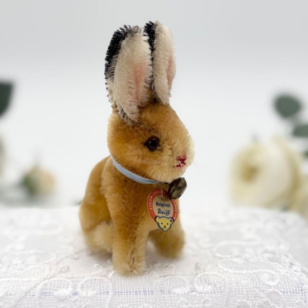 送料無料 シュタイフ Sonny Rabbit ソニーラビット|最小サイズ|兎|うさぎ ビンテージ|アンティーク Steiff|STEIFF