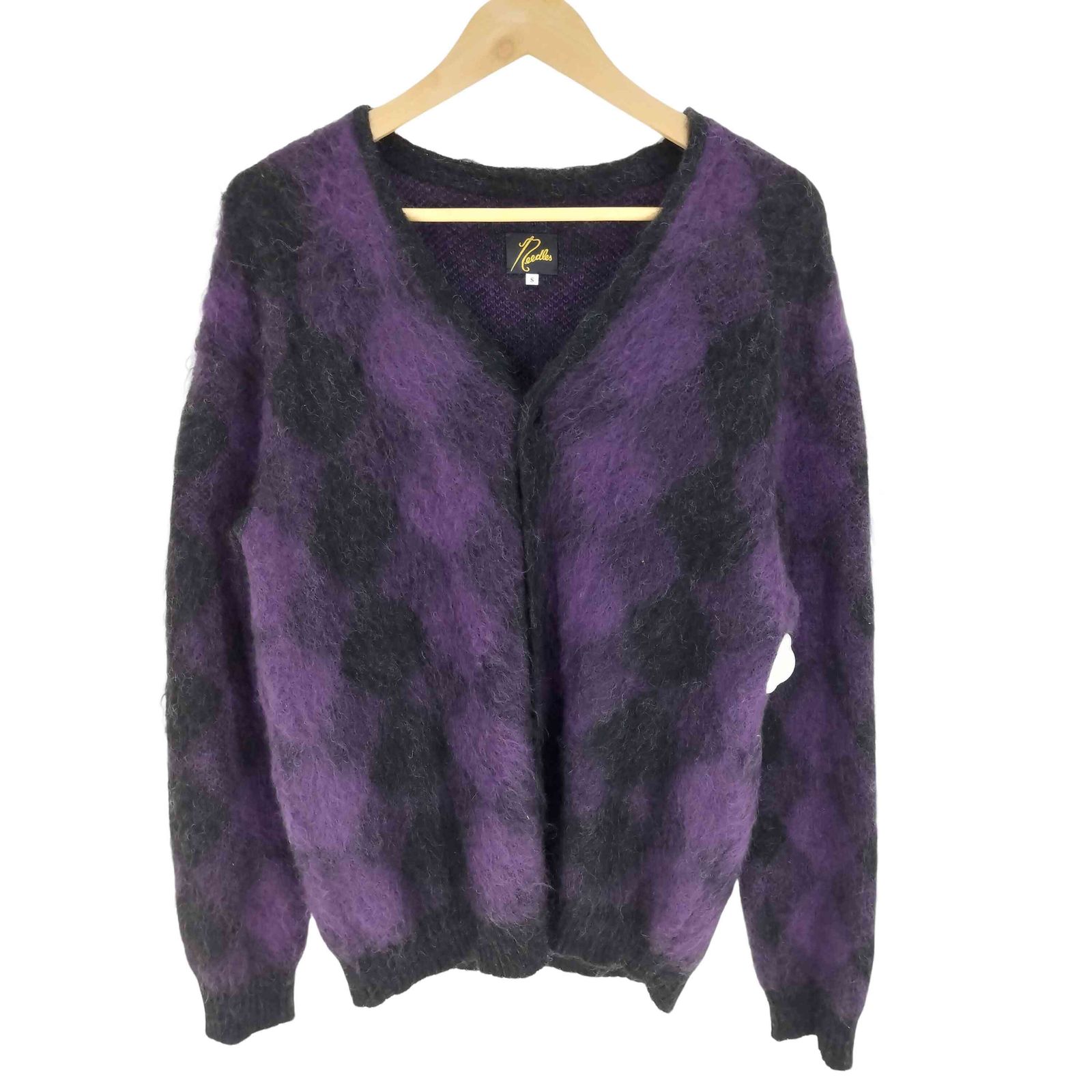 ニードルズ Needles 21AW Mohair Diamond Pattern Cardigan モヘア
