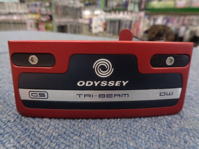 オデッセイ TRI-BEAM RED DOUBLE WIDE CS 2024 中古パター 600197