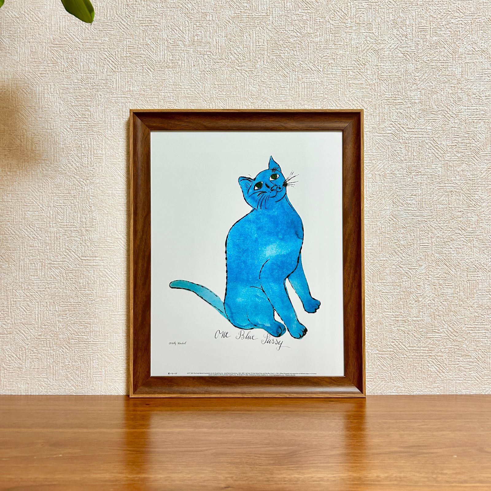 新品☆額縁付アートポスター(BRUCE MCGAW GRAPHICS)☆アンディ
