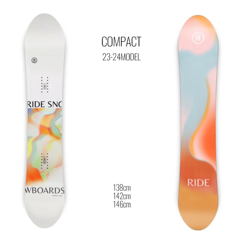 新品未使用〇【ムラスポ公式】RIDE ライド COMPACT 23-24 レディース 
