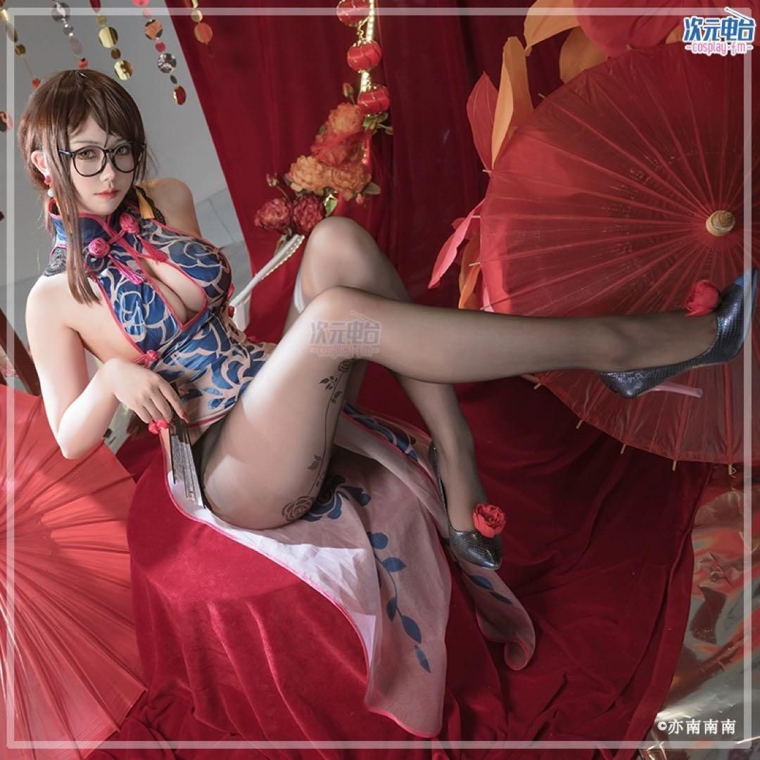 新品未使用 次元電台 FGO 虞美人 チャイナドレス コスプレ衣装