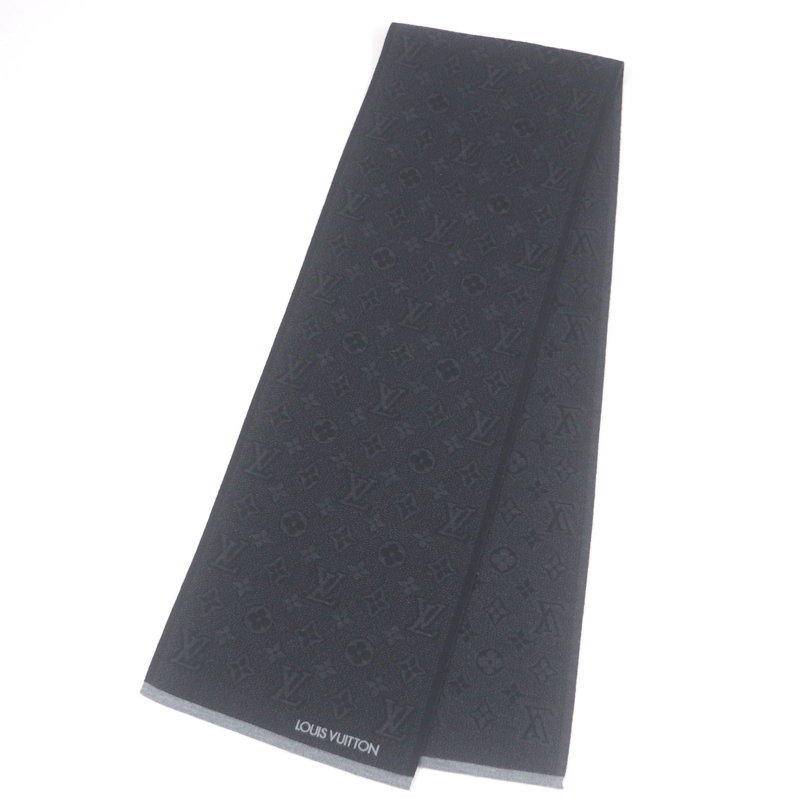 ルイ・ヴィトン エシャルプ マイ・モノグラム・エクリプス 美品□LOUIS  