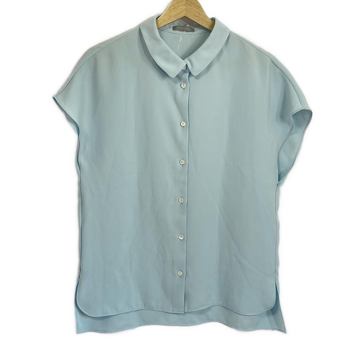 theory luxe セオリーリュクス 半袖シャツブラウス サイズ38 M レディース - ライトブルー