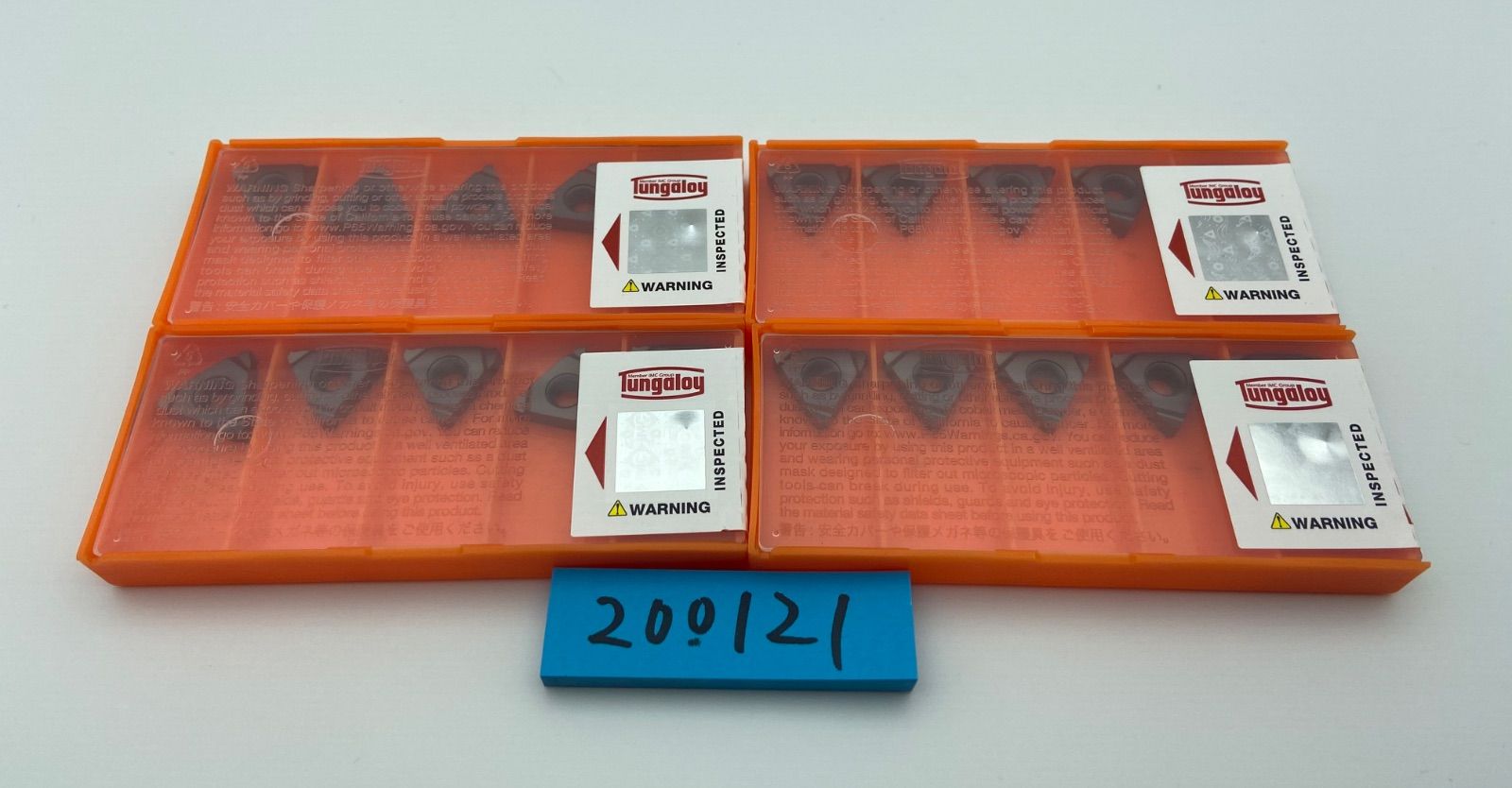 タンガロイ 旋削用ねじ切りインサート PVDコーティング AH725 DTE400-080_AH725-AH725 10個入 期間限定 ポイント10倍 タンガロイ 旋削用ねじ切りインサート PVDコーティング AH725 5個