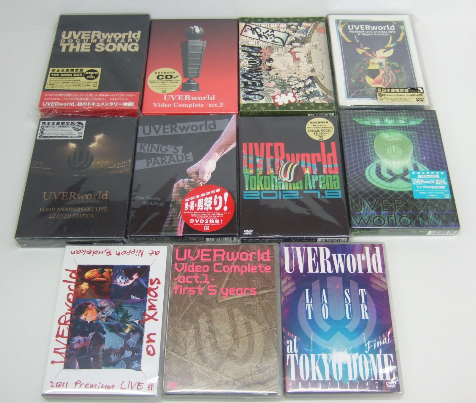 専用】UVERworld CD＆DVD まとめ売り UVERworld DVD Blu-ray まとめ