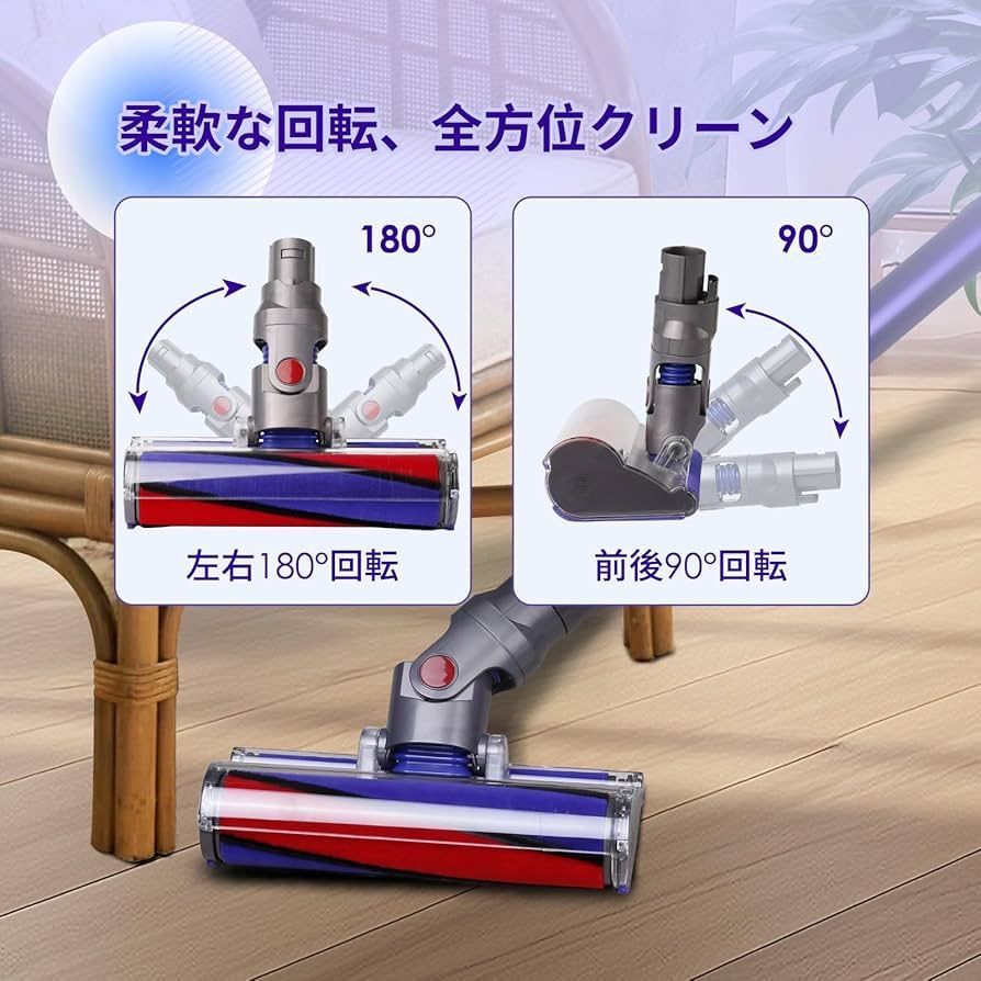 ダイソン交換ヘッド クリーニングブラシが1つ