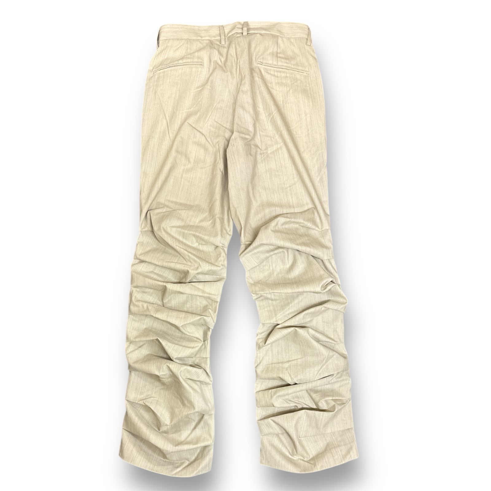 定価52800円 新品 Randy 23SS ACCORDION PANTS アコーディオンパンツ トラウザー ランディ SS23-RPT03  ベージュ系 3 72847A3 - メルカリ