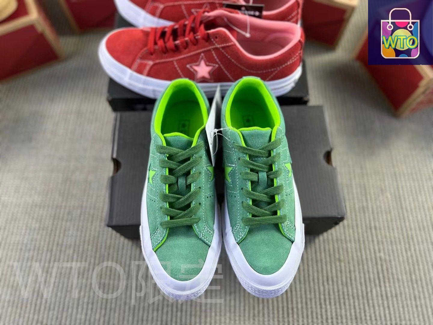 大人气大セール現品【今日特価】Converse One Star クラシックスエードボードシューズ ミューグリーン！送料無料！在庫限定のお得な価格です！ 産後 靴