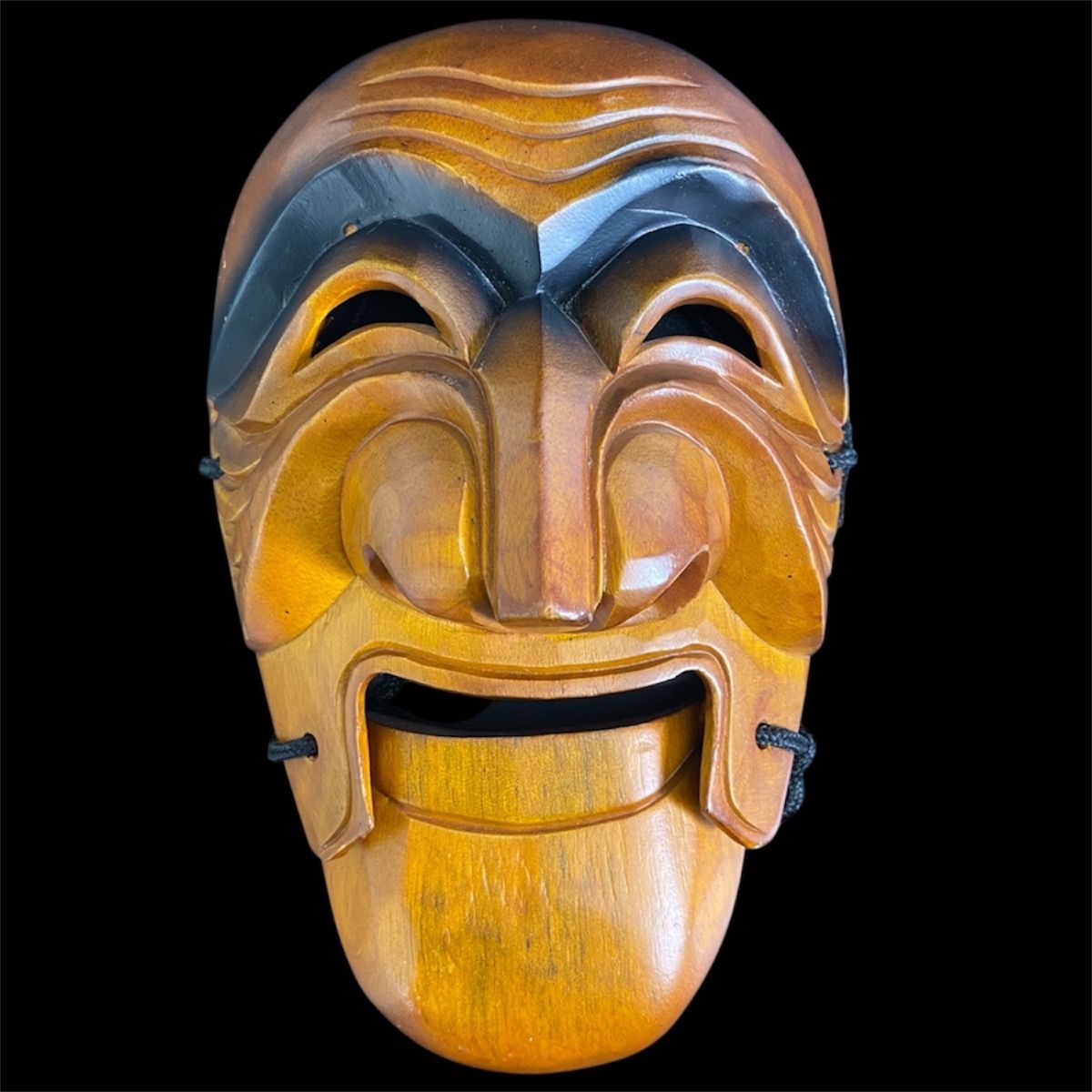 韓国 木彫り 仮面 タル 河回仮面 ハフェタル 面装飾 民芸品 民族芸能