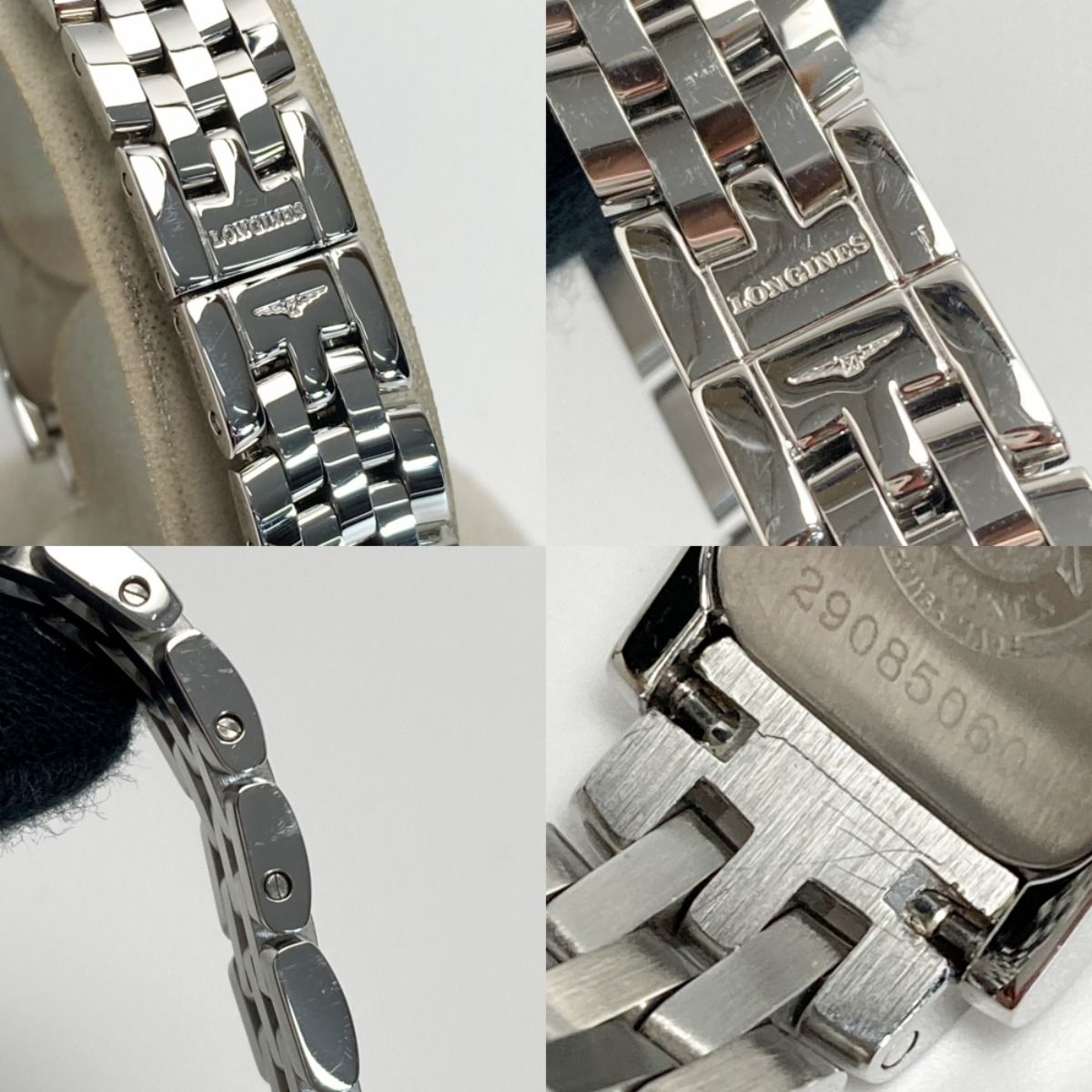美品 ロンジン ドルチェヴィータ ピンク文字盤 レディース腕時計 クォーツ LONGINES ロンジン ドルチェヴィータ L5.158.4 ピンク クォーツ