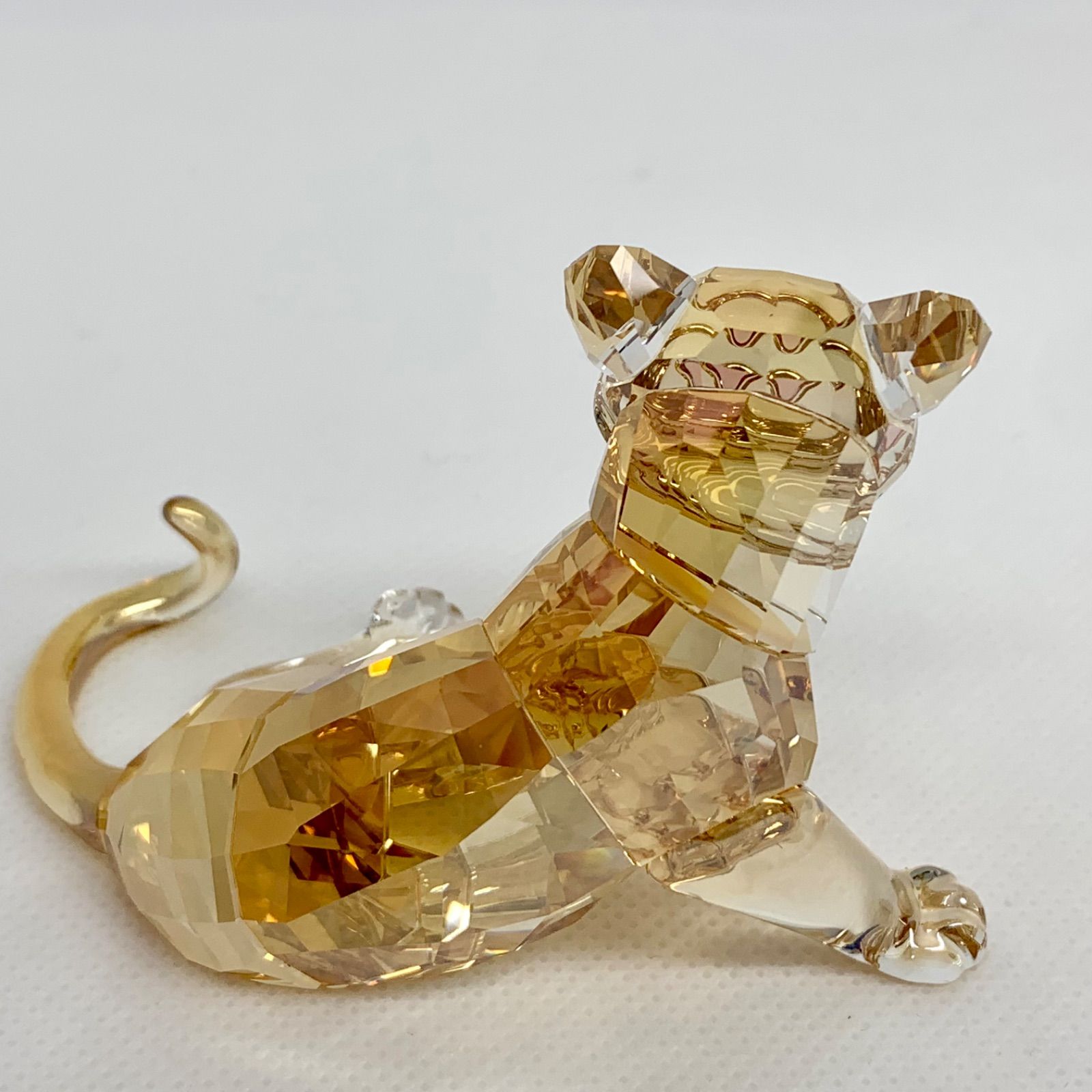 SWAROVSKI スワロフスキー TIGER CUB SITTING トラの赤ちゃん（座り ...