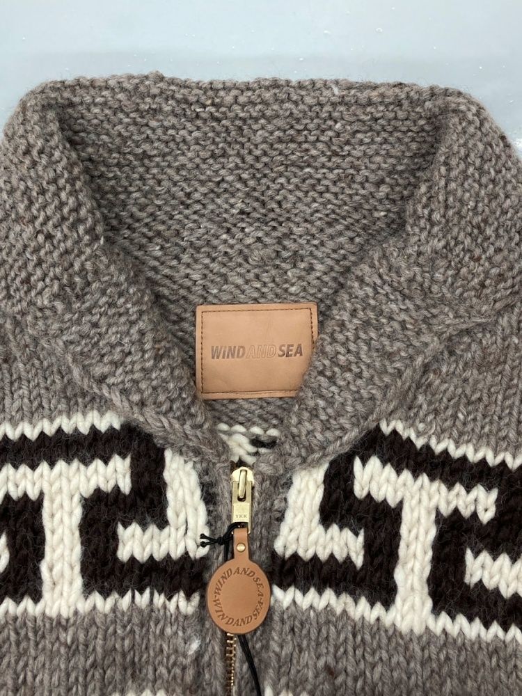 ウィンダンシー WIND AND SEA 22AW COWICHAN KNIT OUTER ウィンダンシー WIND AND SEA 22AW COWICHAN KNIT OUTER