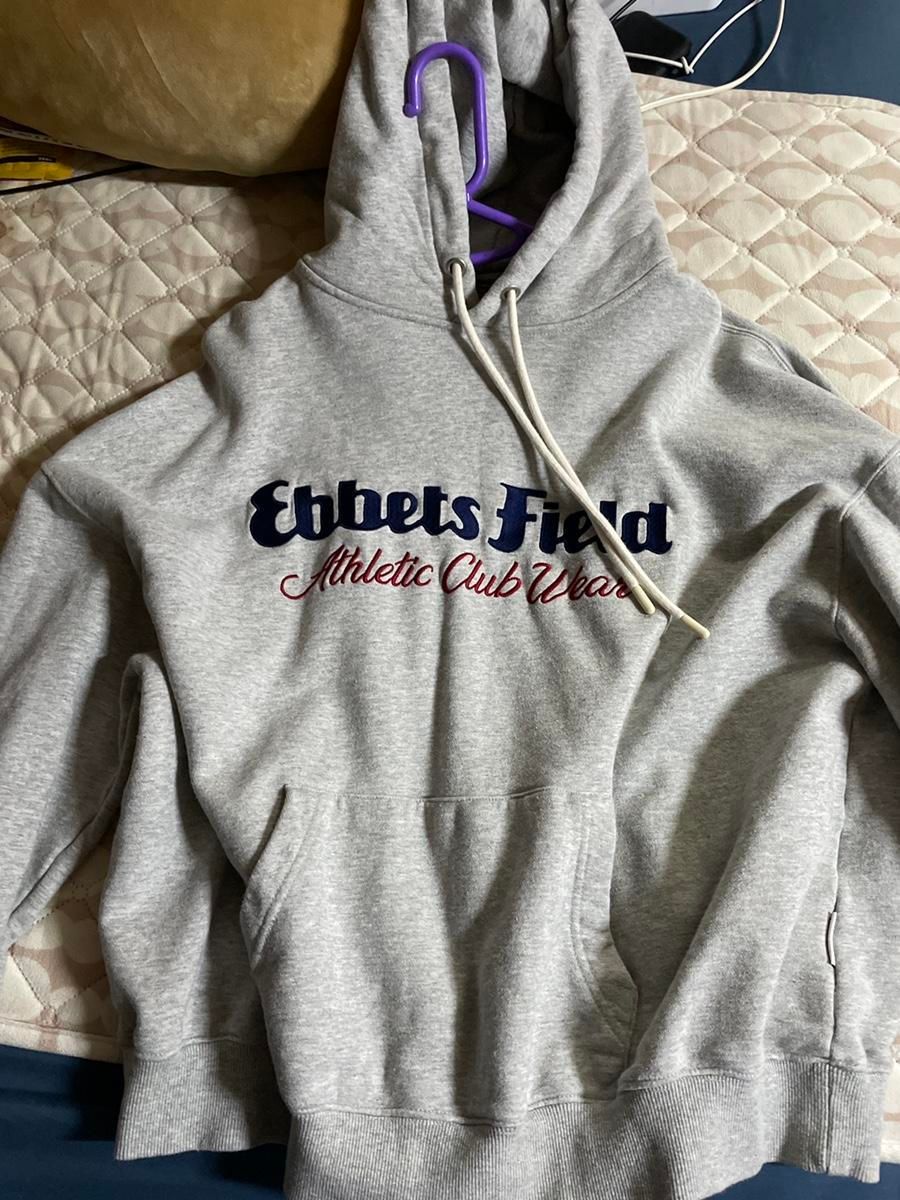 【Bunjang商品韓国直送】EBBETS FIELD(エベッツフィールド) フード付きTシャツ L