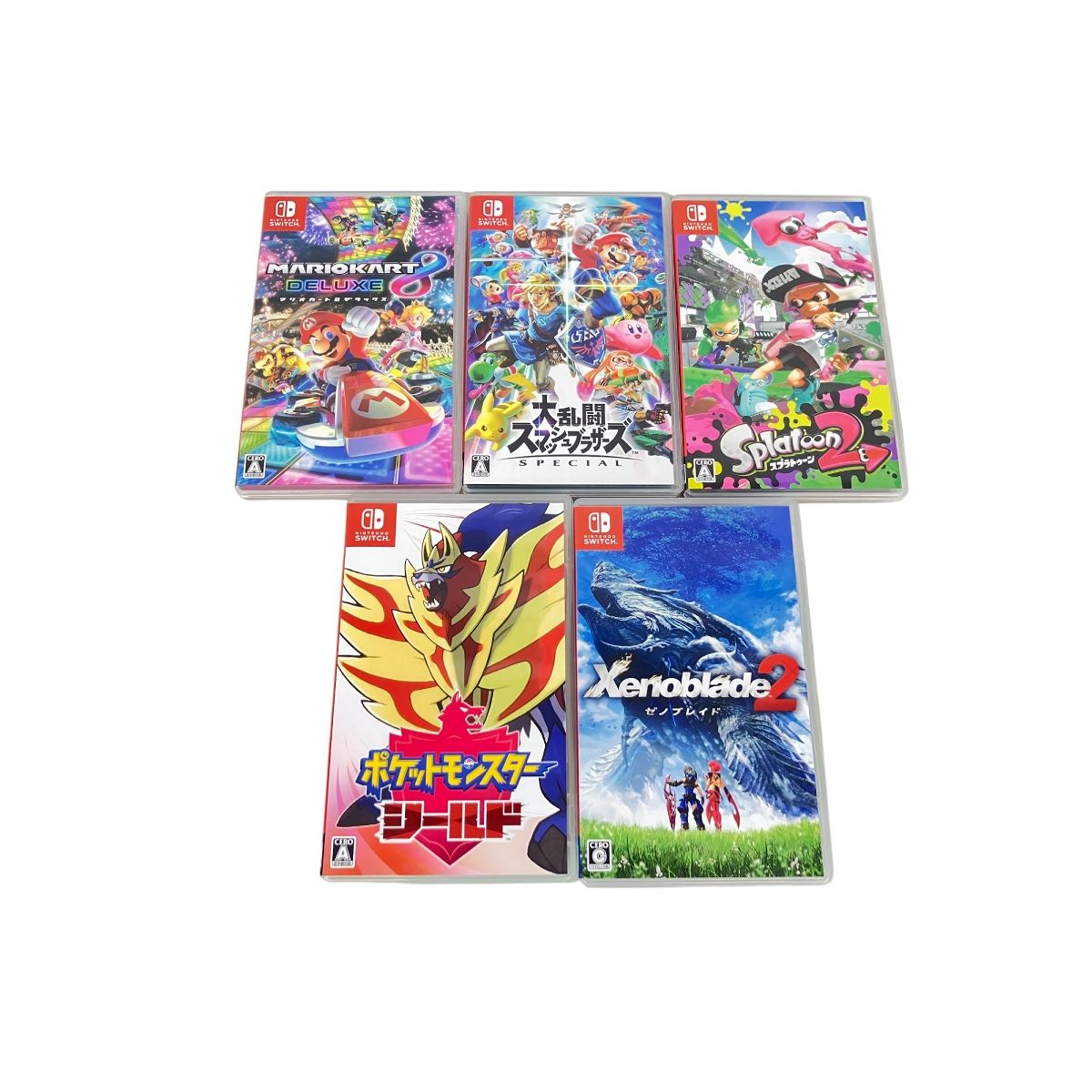 任天堂 Switch ポケットモンスター シールド ゲームソフト 他4点