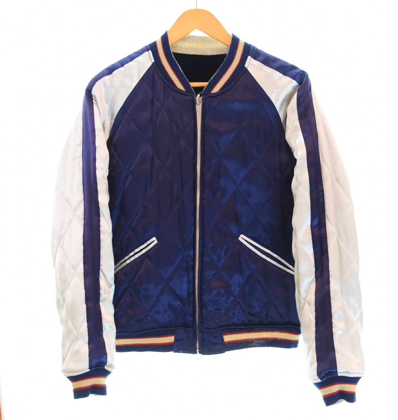 梵殷 スカジャン別珍ベロアリバーシブル